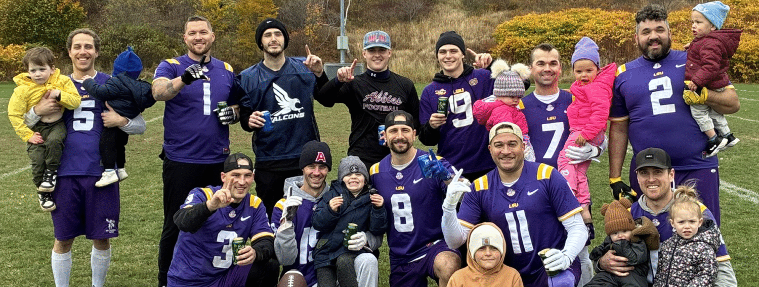 Saint John, NB, Canada – A Men's 19+ League that runs from Sept to early Nov.